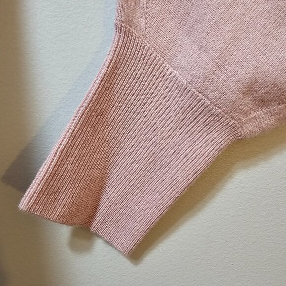 Nwt REPEAT  Cashmere Pink Cardigan Lg-XL - Picture 4 of 11
